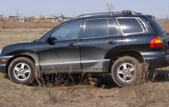 Хендай Санта Фе Классик 2002, 2.7 литра, бензин, расход от11 до 17