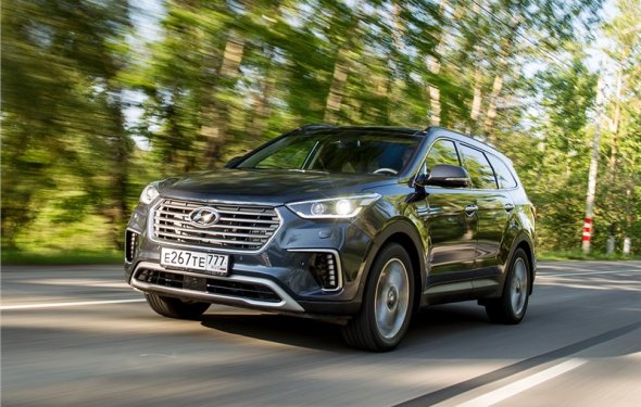 Hyundai Grand Santa Fe - обзор, цены, видео, технические
