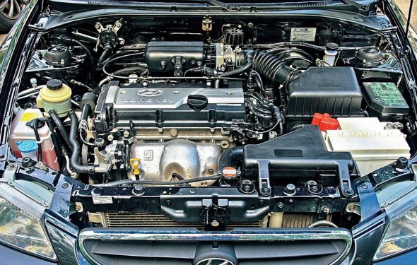Обслуживание двигателя автомобиля Hyundai Accent! Характеристики