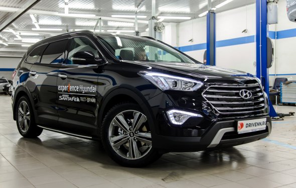 Тест драйв Хёндэ Гранд Санта Фе 2014, обзор Hyundai Grand Santa Fe
