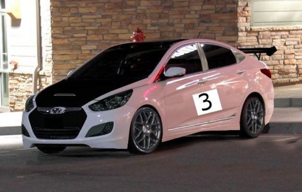 Тюнинг Хендай Солярис (12 фото), tuning Hyundai Solaris, видео