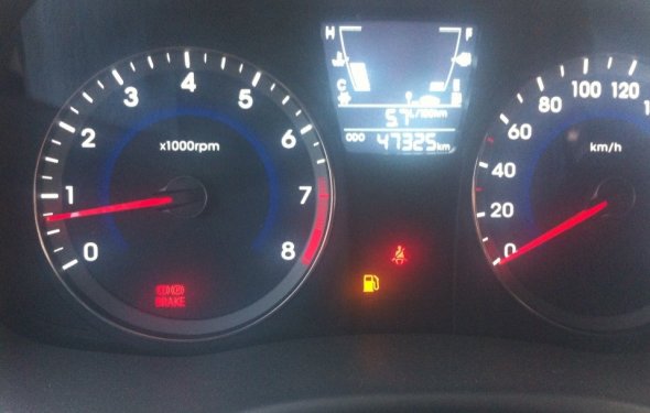 Вопрос про остаток топлива — бортжурнал Hyundai Solaris 1.6 MT