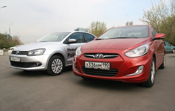 VW Polo Sedan – Hyundai Solaris. Мужчины против женщин :: Autonews