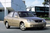 Hyundai Accent рестайлинг 2002, седан, II поколение, LC2
